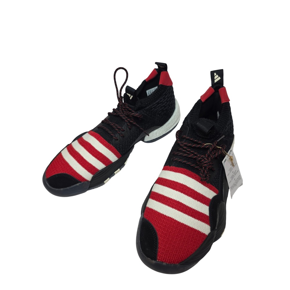 Adidas NWT Trae Young 2.0 Basketball Shoes Black Red White IF2163 M's 10.5 Rare